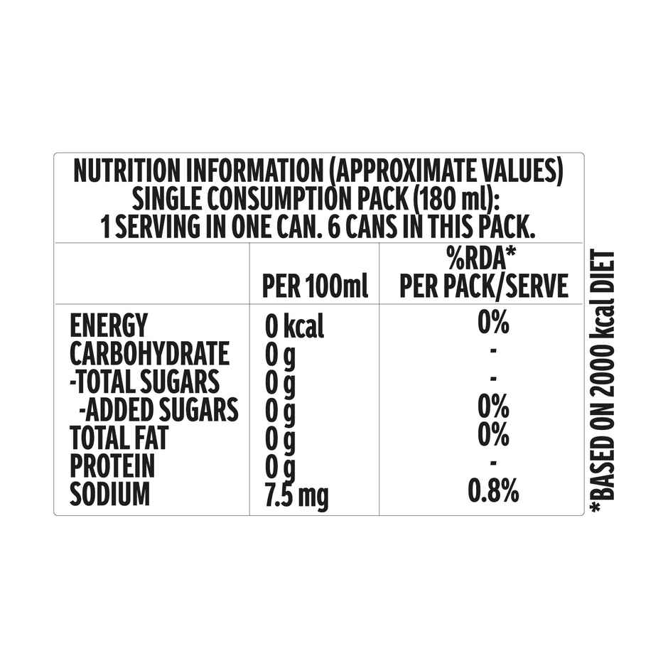 Coca-Cola Zero Sugar Soft Drink Can