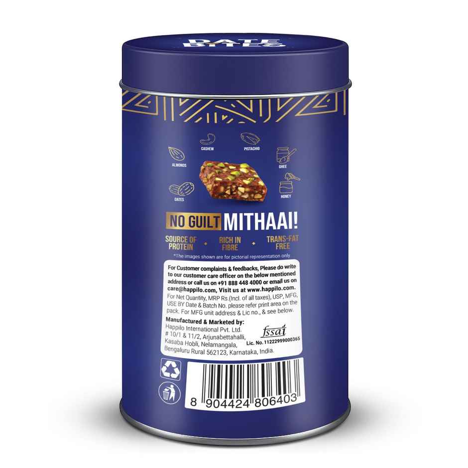 Happilo Celebration Date Bites Tin