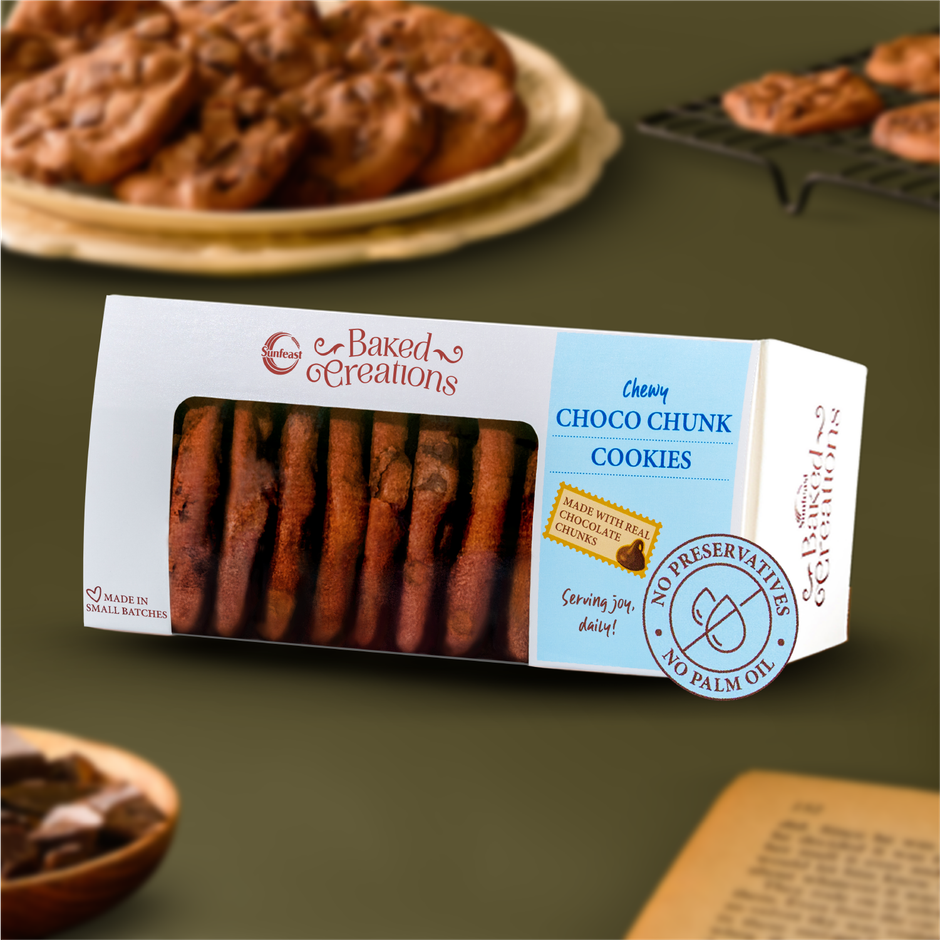 Choco Chunk Cookies by Sunfeast Baked Creations