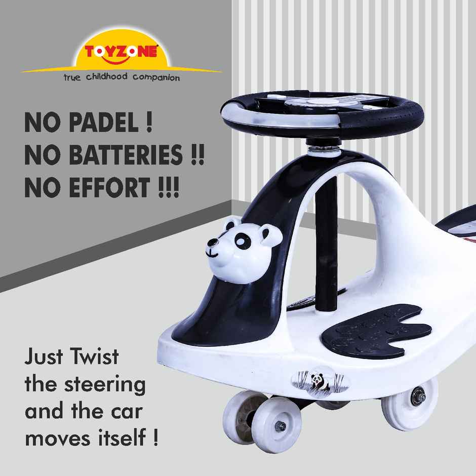 Toyzone Baby Panda Magic Car