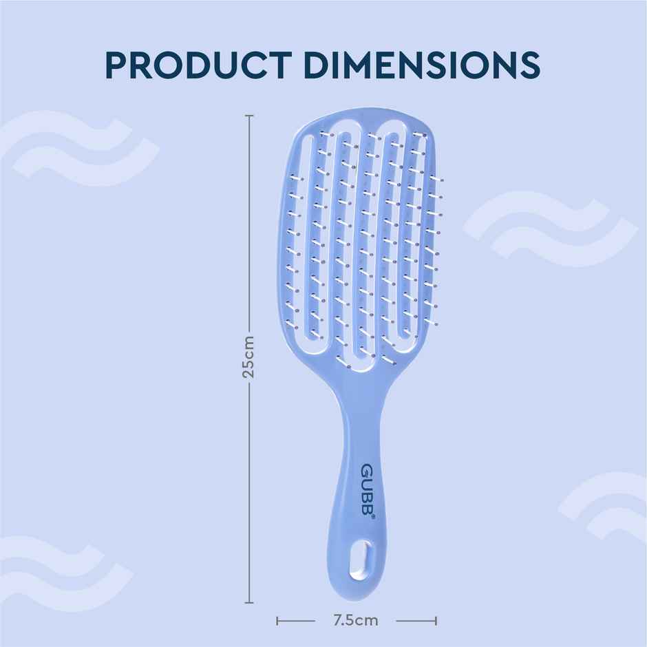 Gubb French Hues Paddle Vent Brush Long