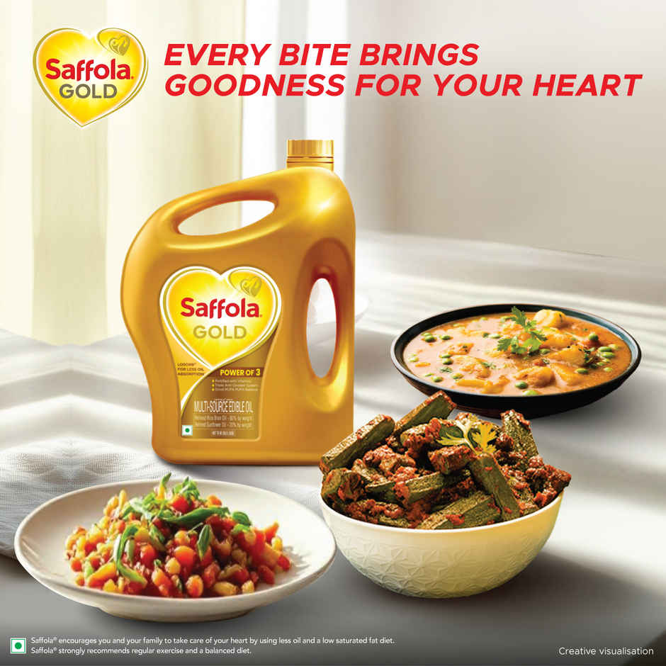 Saffola Gold Oil Power of 3