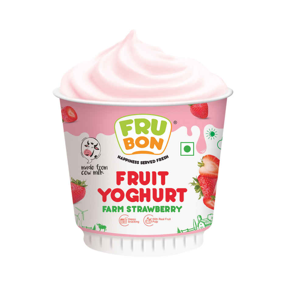 FruBon Farm Strawberry Flavoured Yogurt Combo