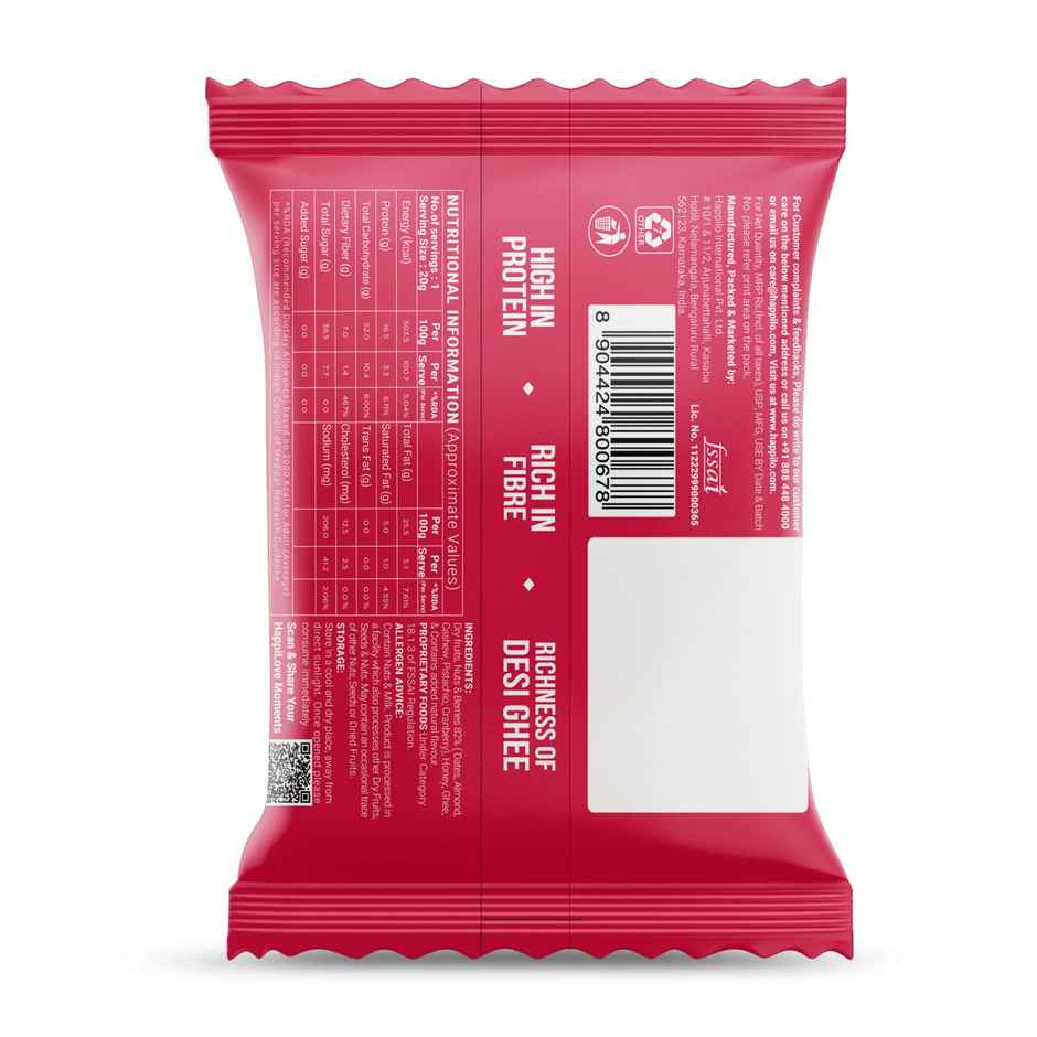Happilo Premium Date Bites Cranberry Tin
