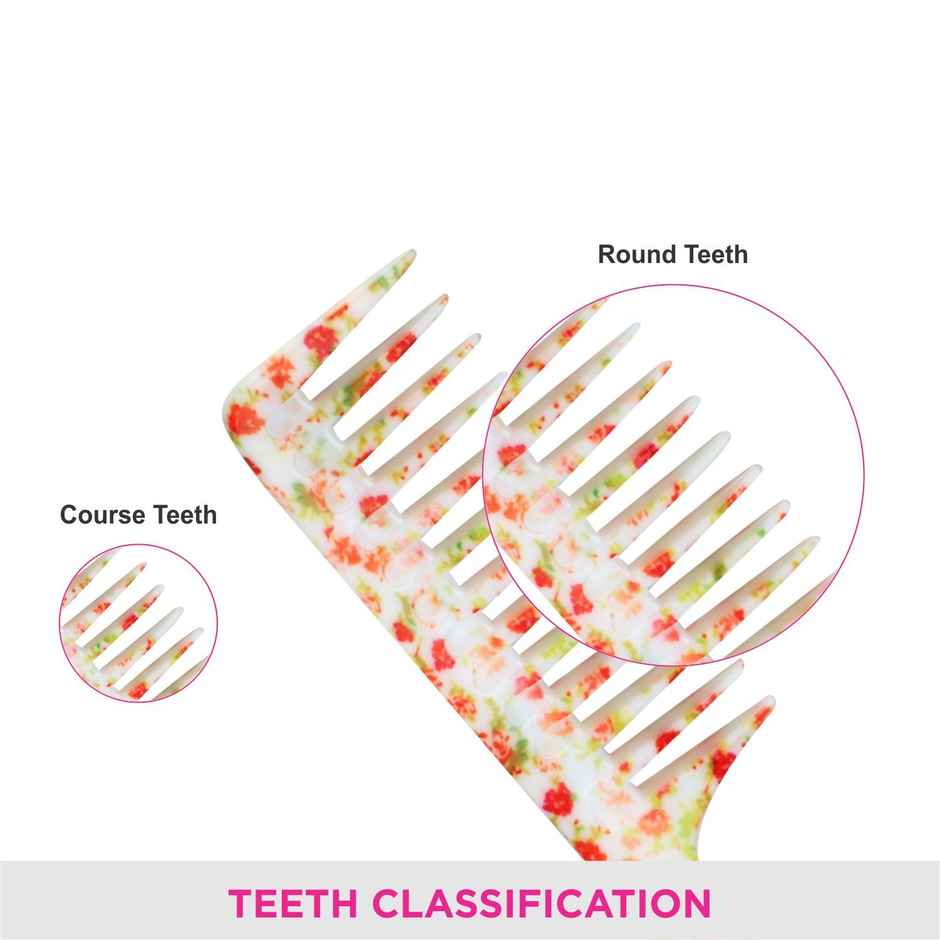 VEGA Bloomy Shampoo Hair Comb For Men And Women | Dc-1268H