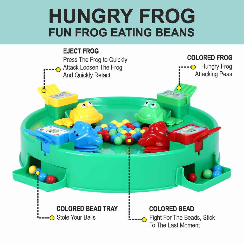 Toyzone Frog Beans Game-4 Players