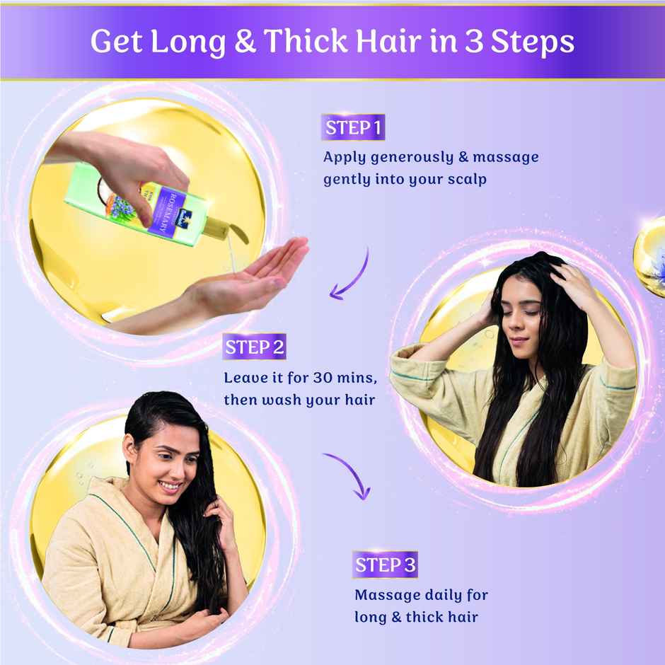 Parachute Advansed Rosemary Enriched Coconut Hair Oil