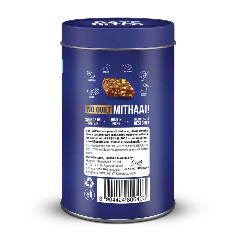 Happilo Celebration Date Bites Tin