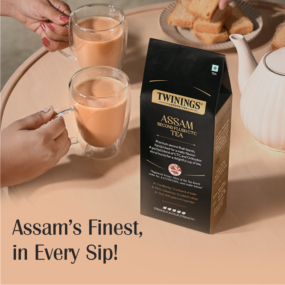 Twinings Assam Second Flush Ctc Tea | Authentic Assam Tea| Premium Black Tea | Strong Flavour