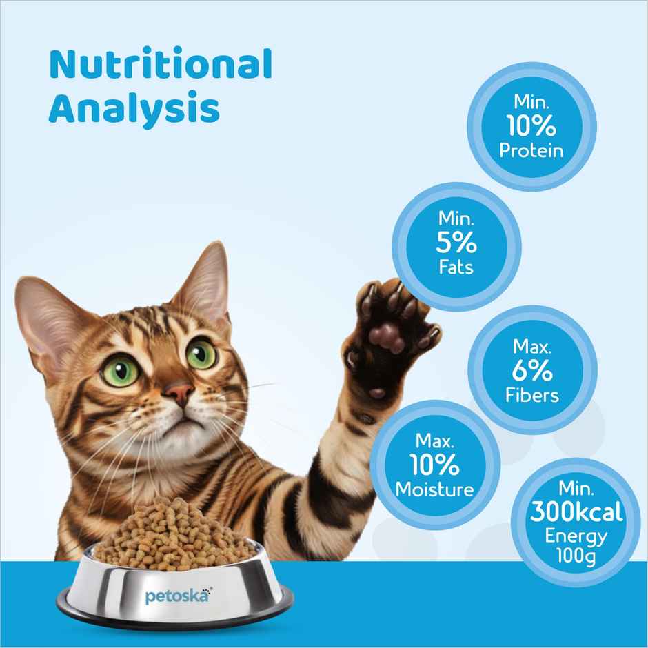 Petoska Crunchy Cat Biscuits Chicken and Fish