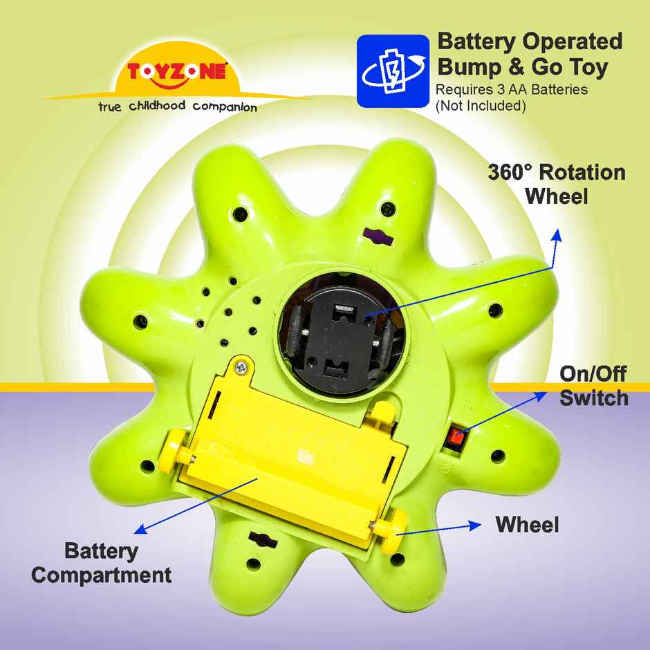 Toyzone Octopus Bump and Go