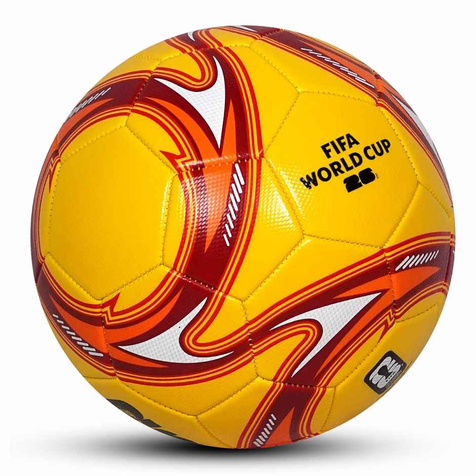FIFA World Cup 2026 Official Licensed Football | Size 5 | PP | Splash | Yellow