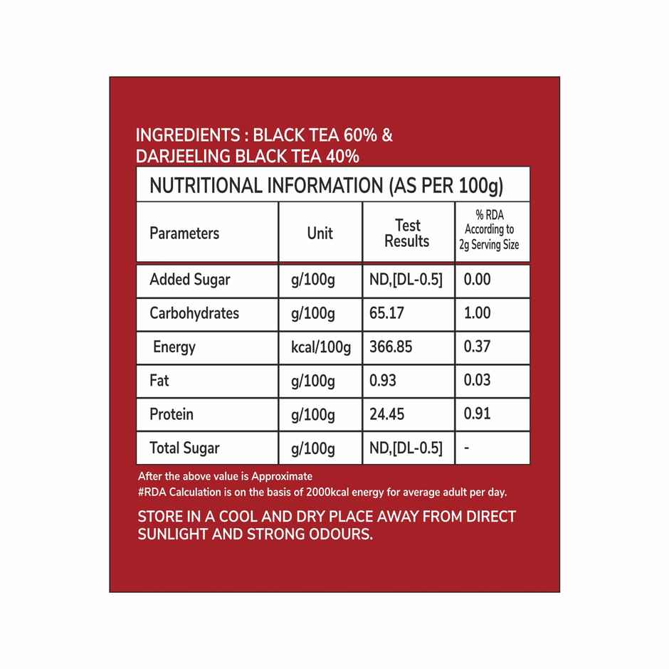 Pansari English Breakfast Organic Black Tea