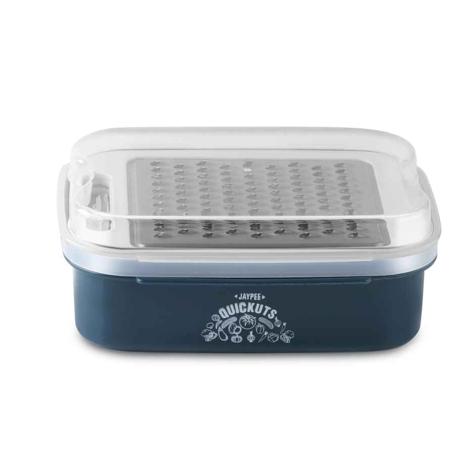 Jaypee Quickcuts Stainless Steel Multipurpose Plate Grater Set | Blue