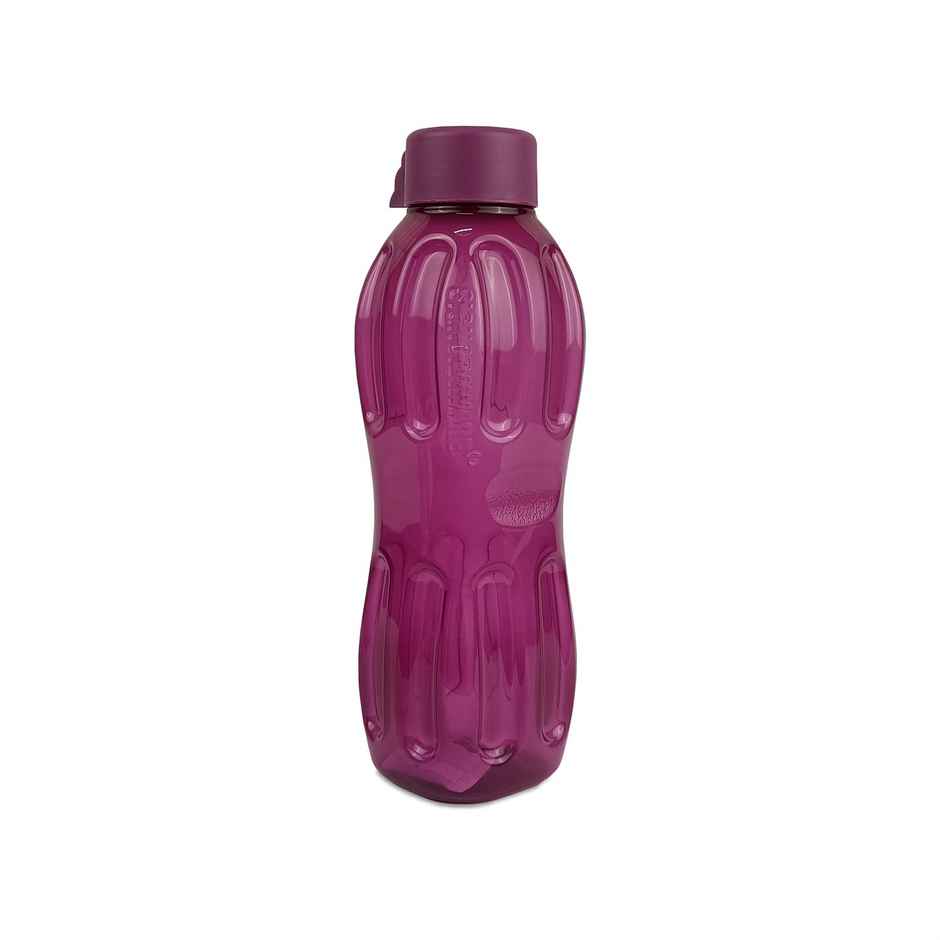 Signoraware Aqua Fresh BPA Free Plastic Water Bottle 1 L | Leakproof | Magenta