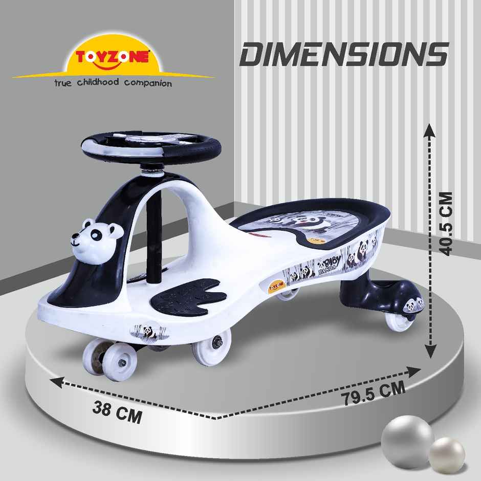 Toyzone Baby Panda Magic Car