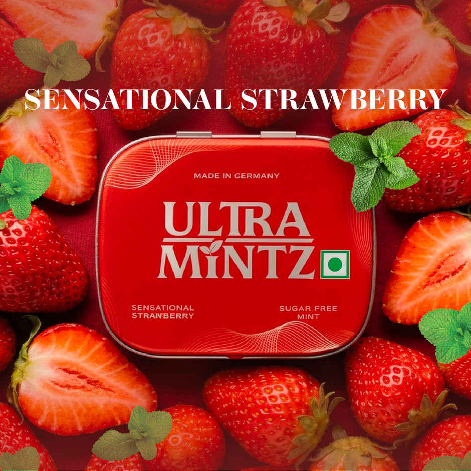 Ultra Mintz - Sensational Strawberry | Sugar Free | Imported