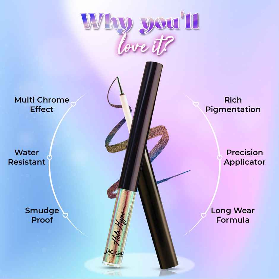 Jaquline USA Holo Hype Holographic Eyeliner | Prism Play 01