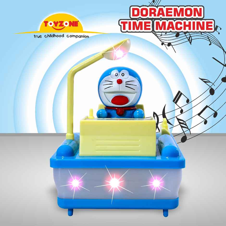 Toyzone Doraemon Time Machine Bump and Go