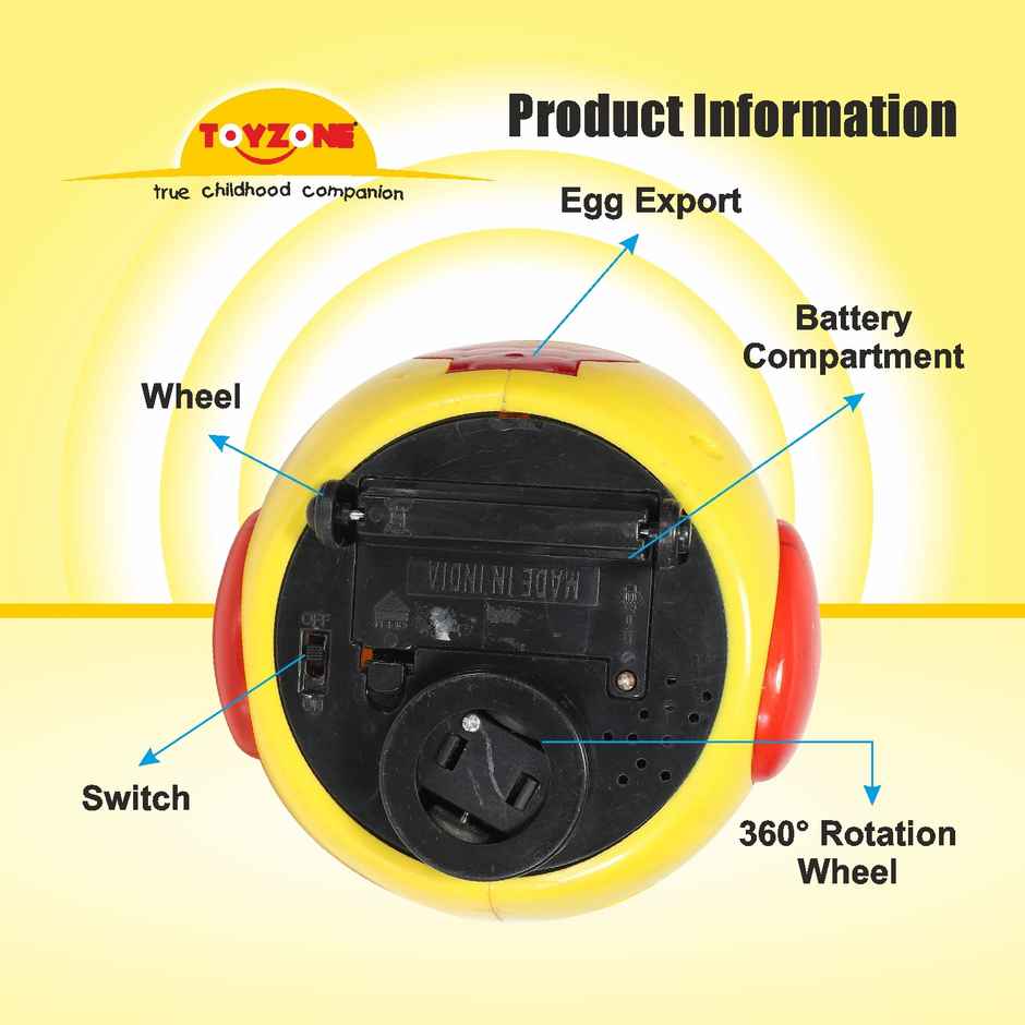 Toyzone Hen Bump and 'N' Go Toy