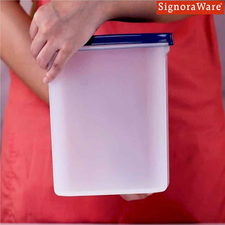 SignoraWare Modular Container Oval No 4 |Set of 4 | C136 Blue