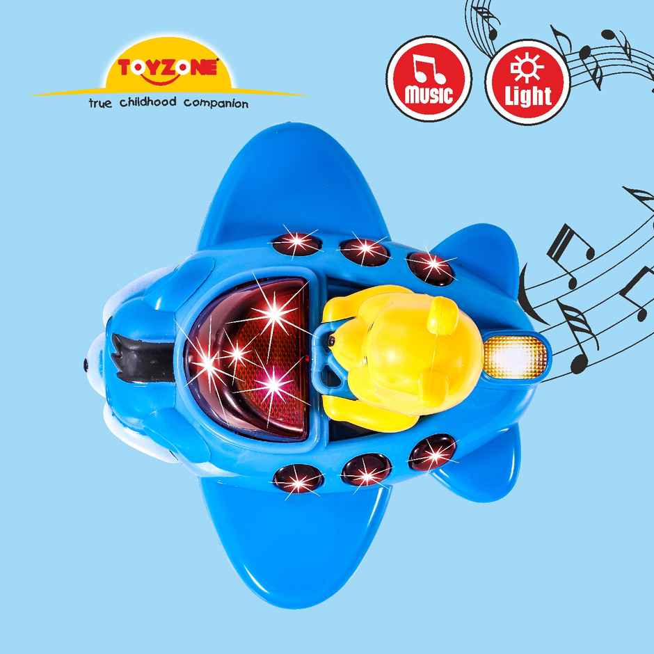 Toyzone Bear In Plane Bump and Go