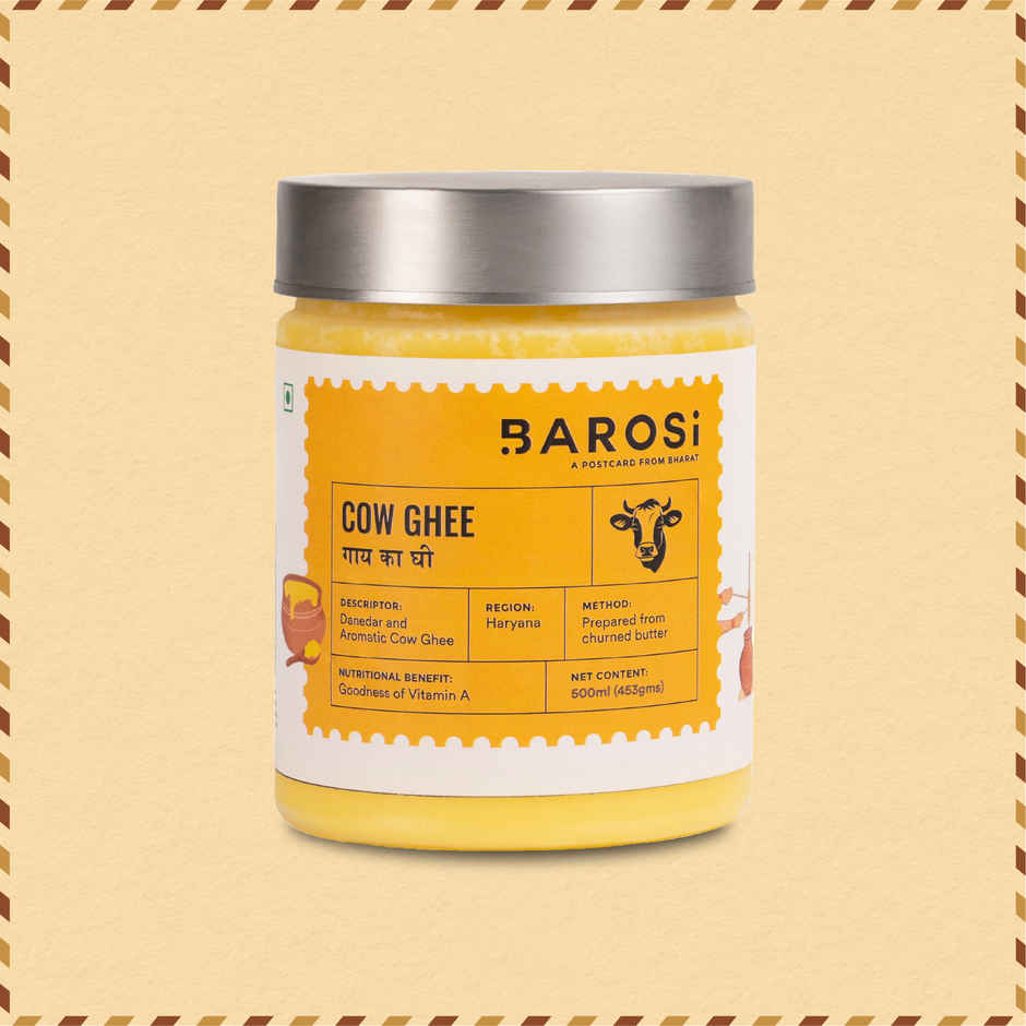 Barosi Cow Ghee Jar | Strengthens Immunity
