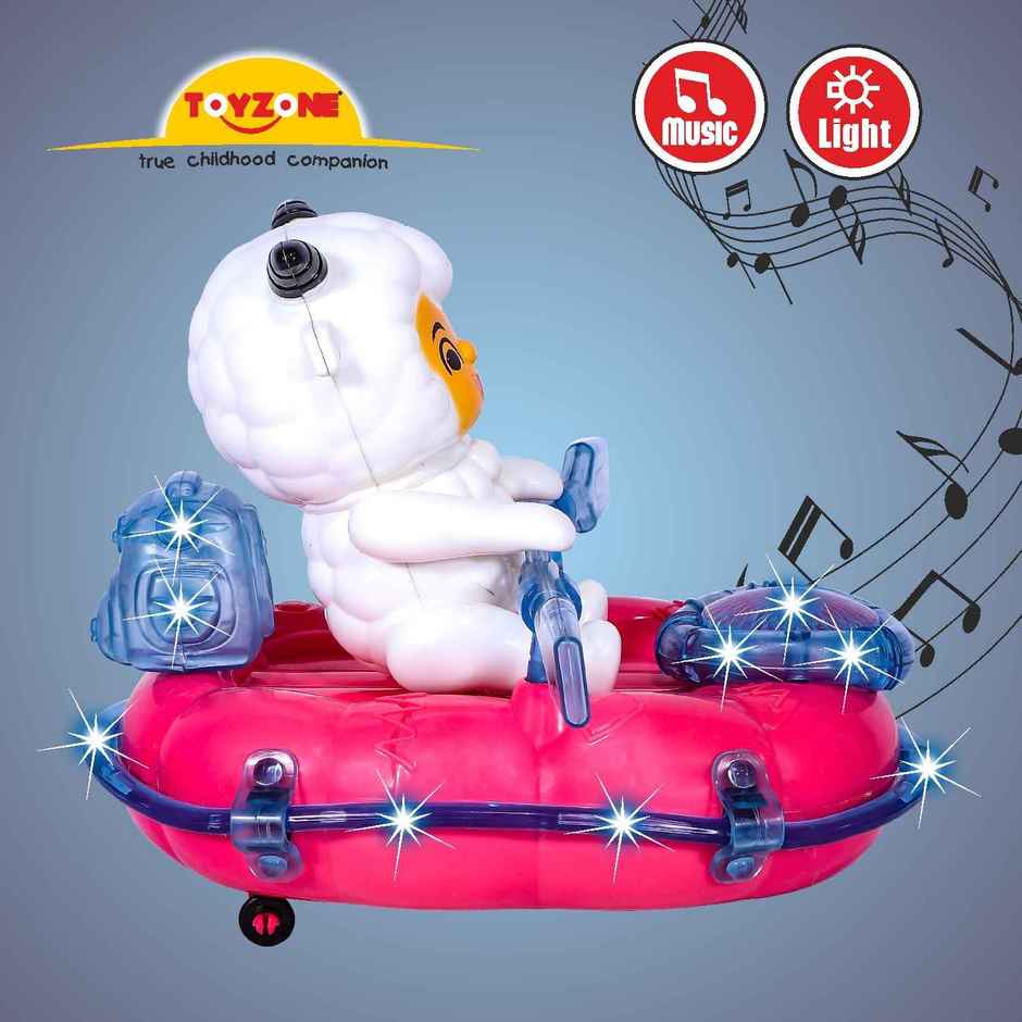 Toyzone Sheep On Boat Bump and Go