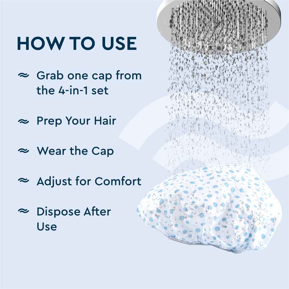 GUBB Shower Disposable Caps