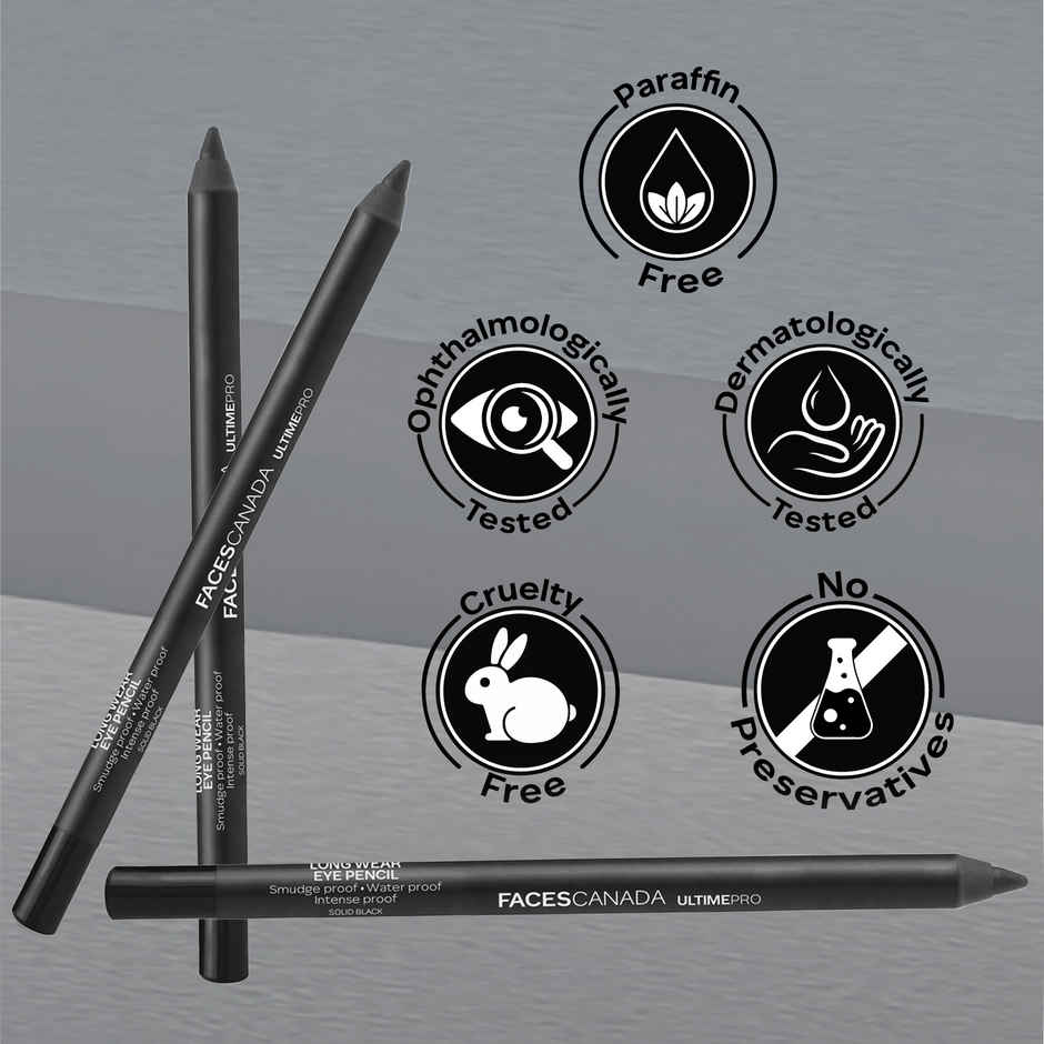 Faces Canada Eye Pencil Solid Black 02