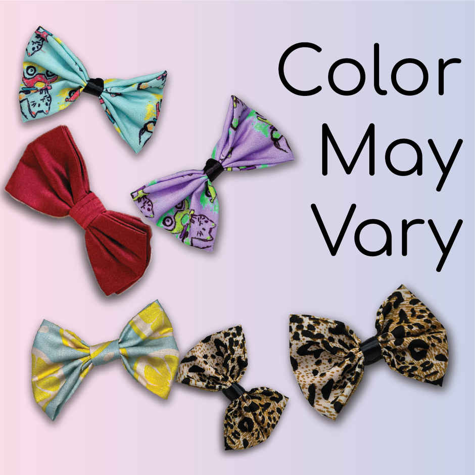 Papa Pawsome Handmade Bow Tie, Assorted , 1 Piece