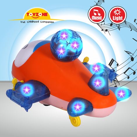 Toyzone Skyhawk Airplane Bump and Go