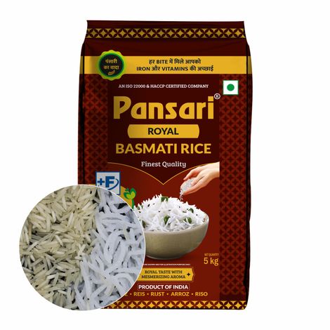 Pansari Royal Basmati Rice | XXL Biryani Rice | Super Premium Basmati Chawal
