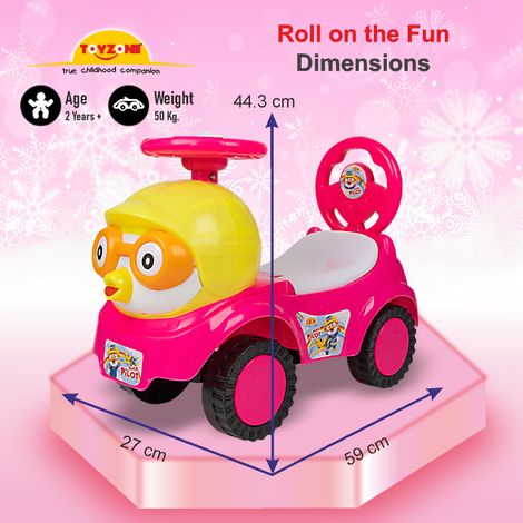 Toyzone Duck Pilot Dark Pink