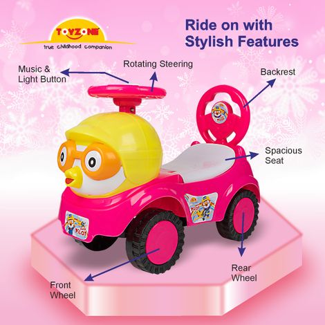 Toyzone Duck Pilot Dark Pink