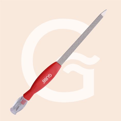 Gubb 2 In 1 Nail File & Cuticle Timmer - Assorted