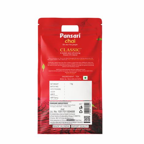 Pansari Chai Classic Tea