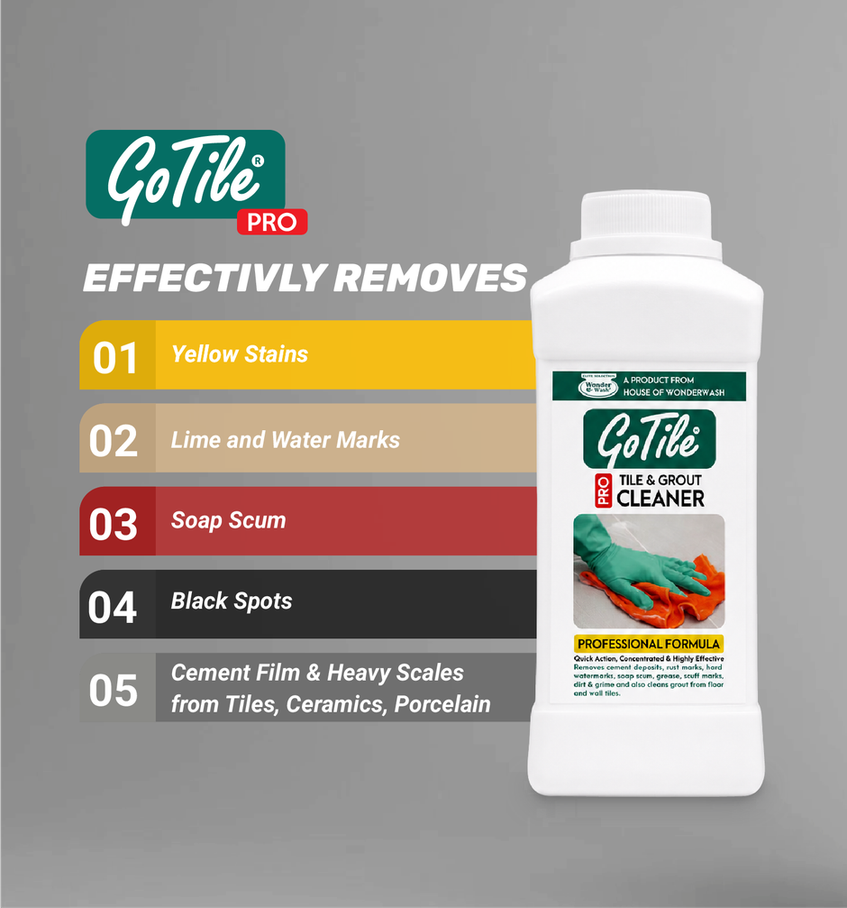 GoTile Pro Tile & Grout Cleaner