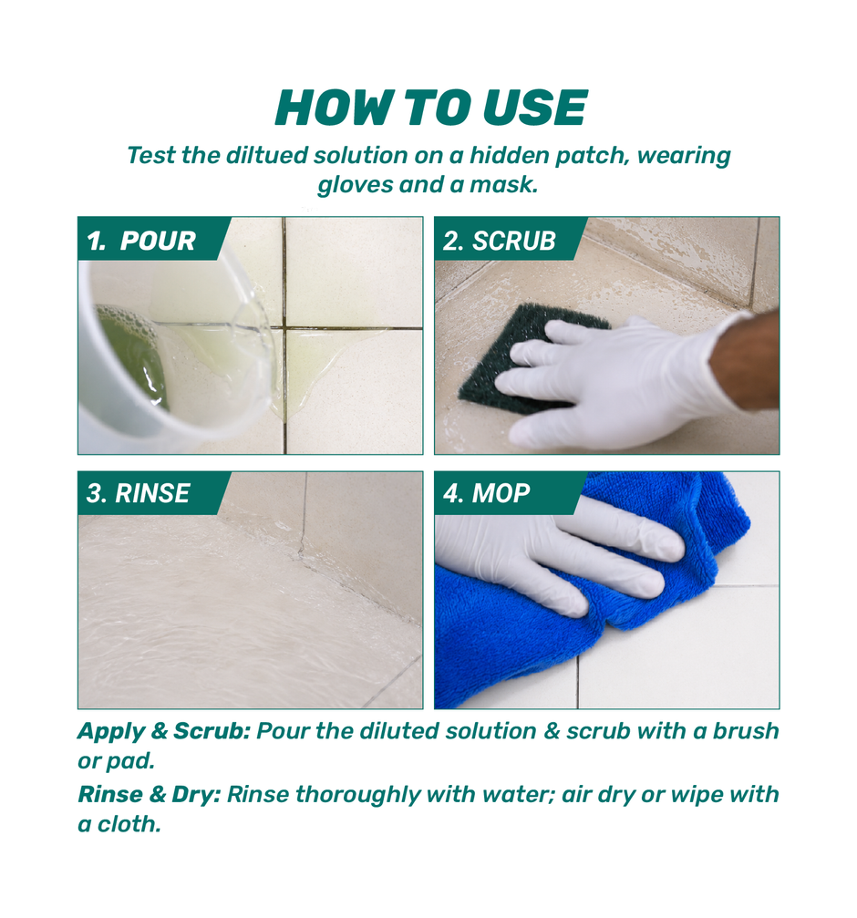 GoTile Pro Tile & Grout Cleaner