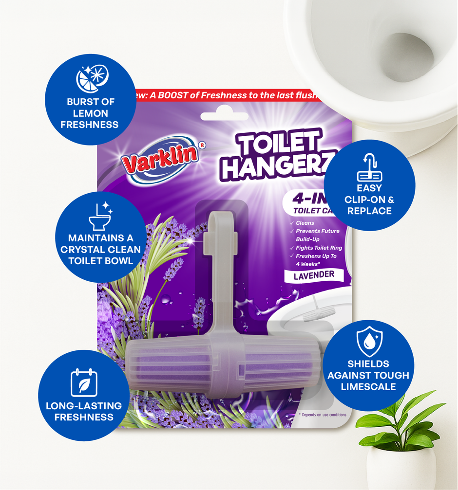 Varklin Toilet Hangerz Lavender | Pack Of 1