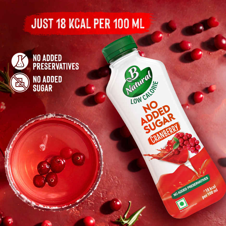B Natural Cranberry Juice