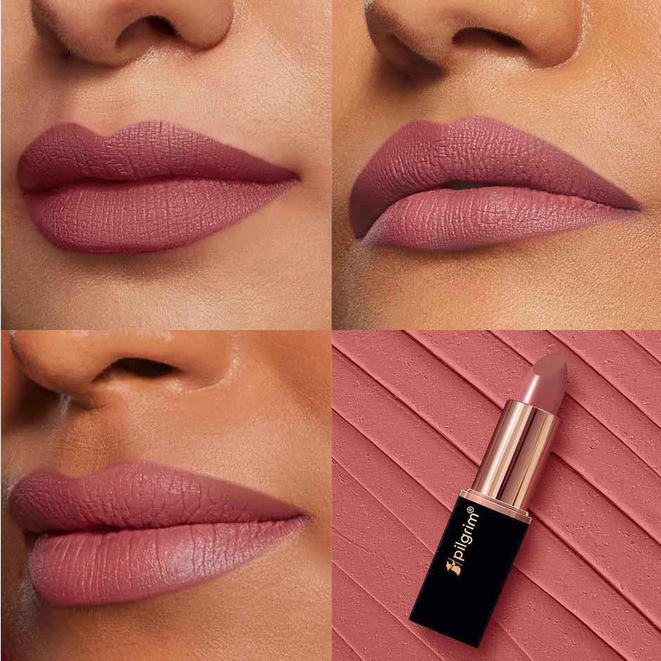 Pilgrim Matte Me Up Bullet Lipstick Cupids | Pink 03 | Dusky Skin Tone