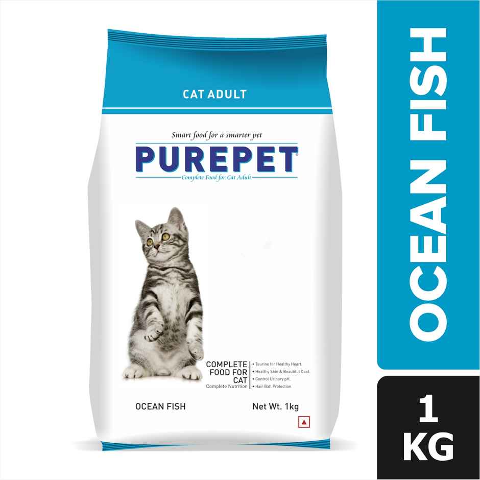Purepet Ocean Fish Adult Dry Cat Food Combo