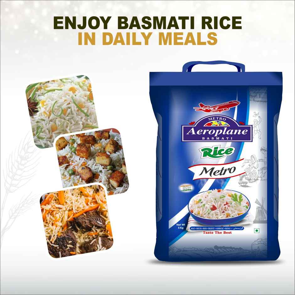 Aeroplane Metro Basmati Rice