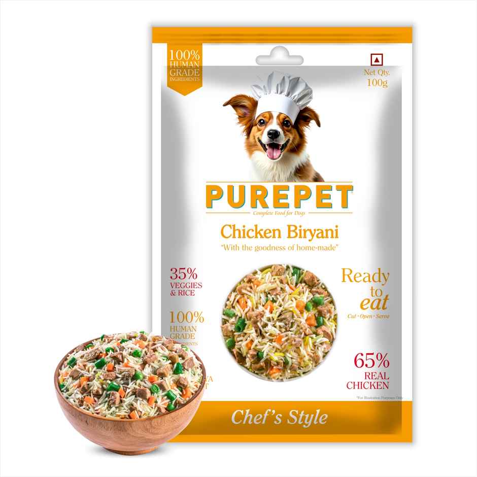 PurePet Chicken Biryani Fresh Dog Food