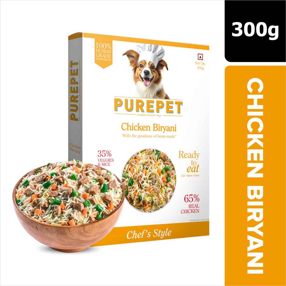 Purepet Chicken Biryani Fresh Dog Food (Adults & Puppies)