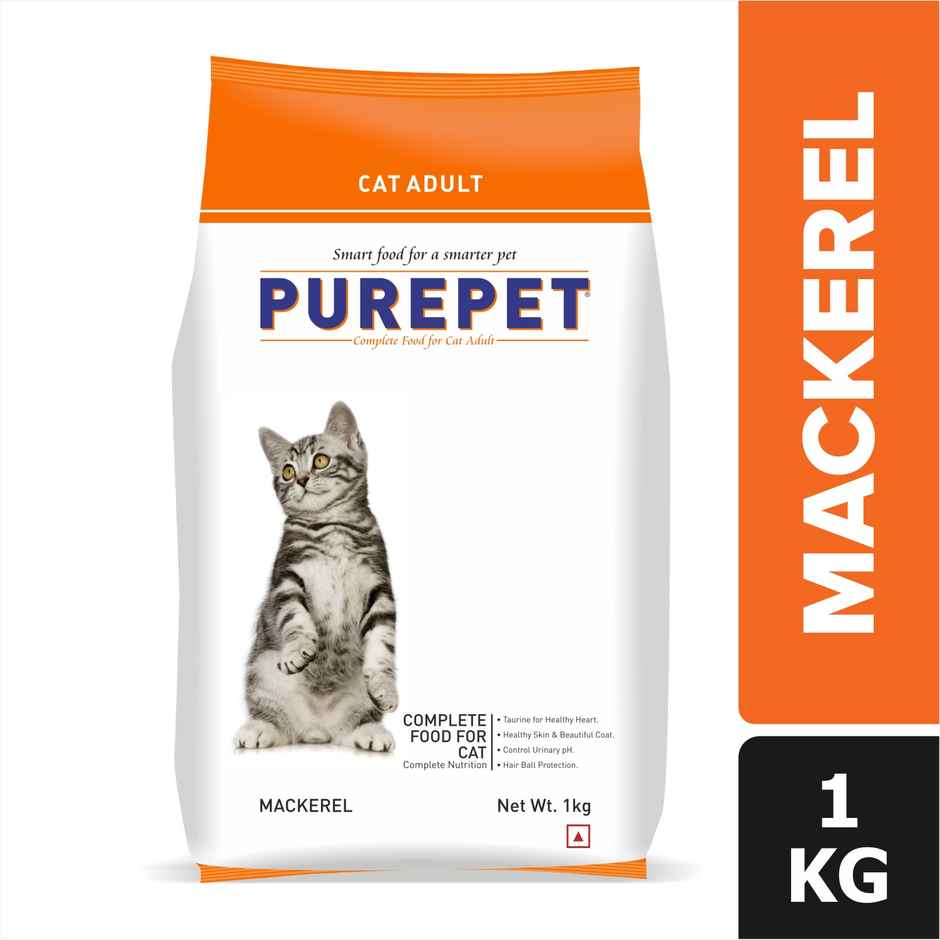 Purepet Mackerel Adult Dry Cat Food