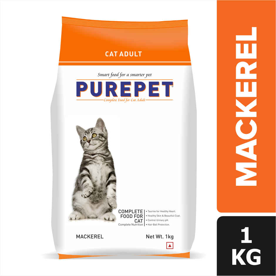 Purepet Mackerel Adult Dry Cat Food