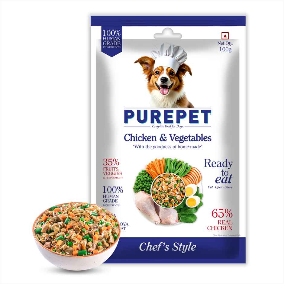 PurePet Chicken and Vegetable Fresh Dog Food