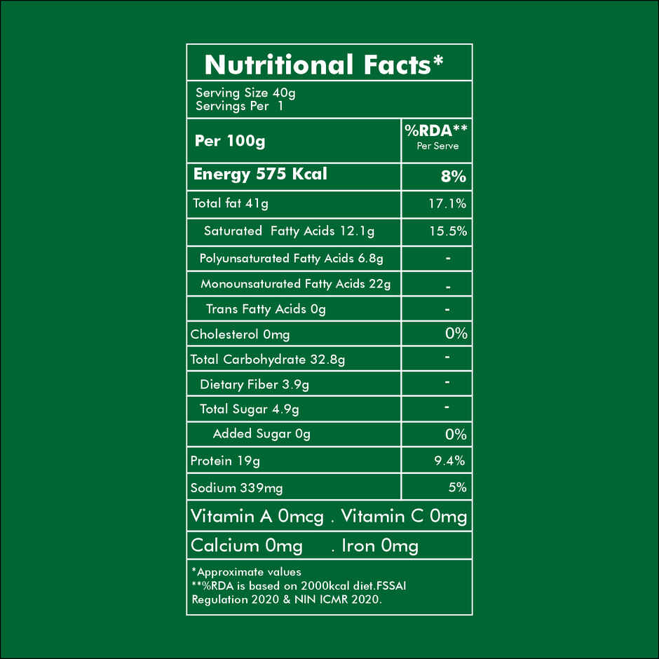 Unifit Salted Cashews | Crunchy Roasted Snack | Protein & Fibre Rich